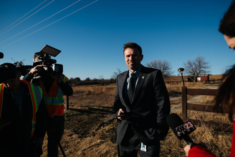 Hunter McKee of the OSBI confirms an Osage Nation police officer was dragged across a parking lot while attempting to stop a male suspect from fleeing in his pickup truck. Another individual shot and killed the suspect.