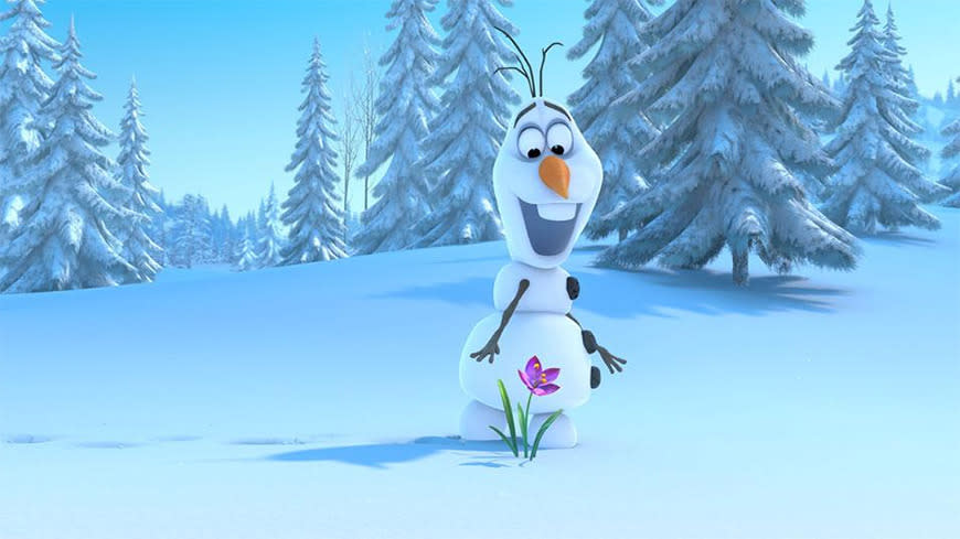 Olaf's the snowman's name