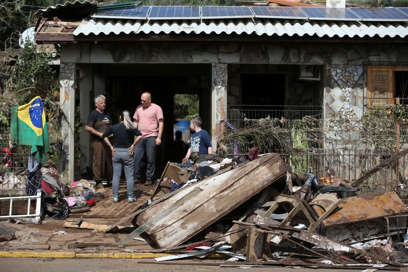 Extratropical cyclone hits Rio Grande do Sul