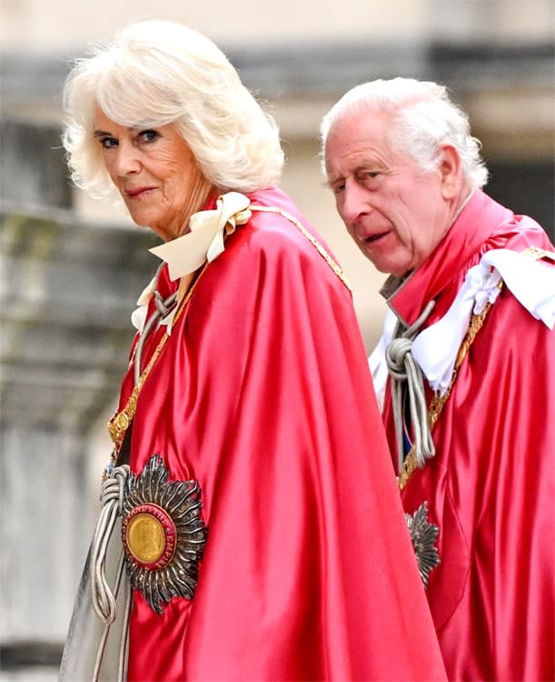 Carlos III y la reina Camilla en Londres