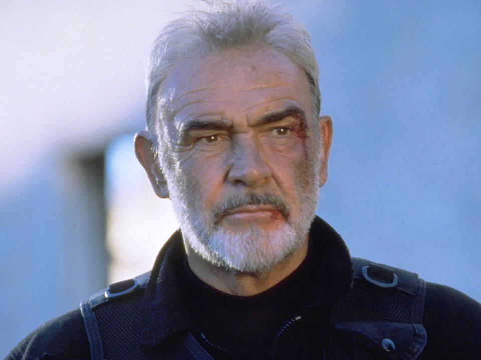 <p>Sean Connery in ‘The Rock’</p>Rex Features