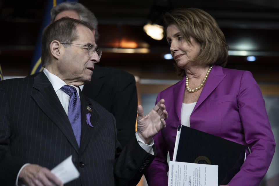 Incoming House Judiciary Chairman Jerry Nadler (D-N.Y.) is one of the Democrats who will be able to act on the findings of the Mueller investigation. (Photo: Toya Sarno Jordan via Getty Images)