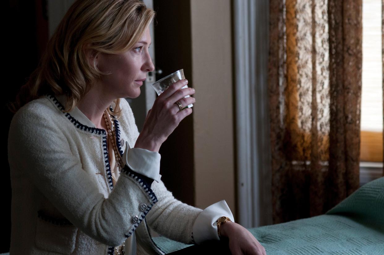 Cate Blanchett plays a struggling socialite in Woody Allen's "Blue Jasmine."