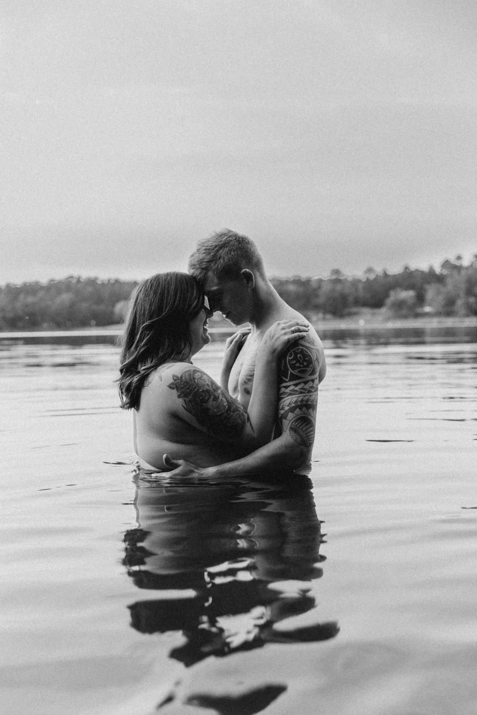 Couple’s viral boudoir shoot proves body positivity is beautiful