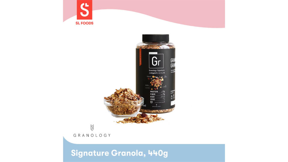 Granology - [Halal] Incredible Signature Granola 440g - Korean. (Photo: Lazada SG)