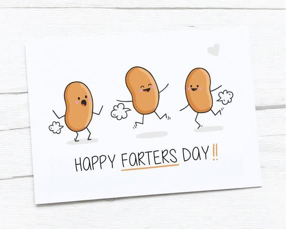 17) Happy Farter's Day Card