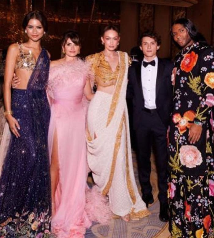 Zendaya, Penélope Cruz, Gigi Hadid, Tom Holland y Law Roach