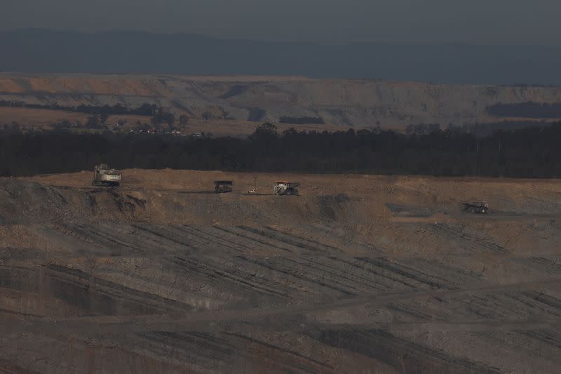 Glencore's Mount Owen coal mine site in Ravensworth