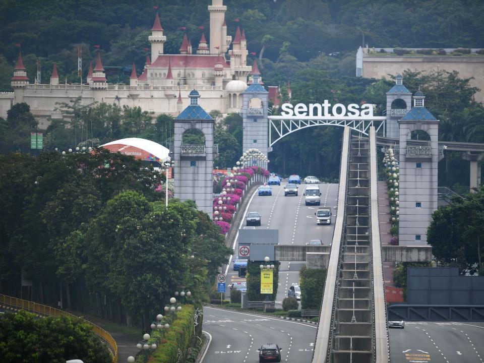 The Sentosa Causeway in 2018.