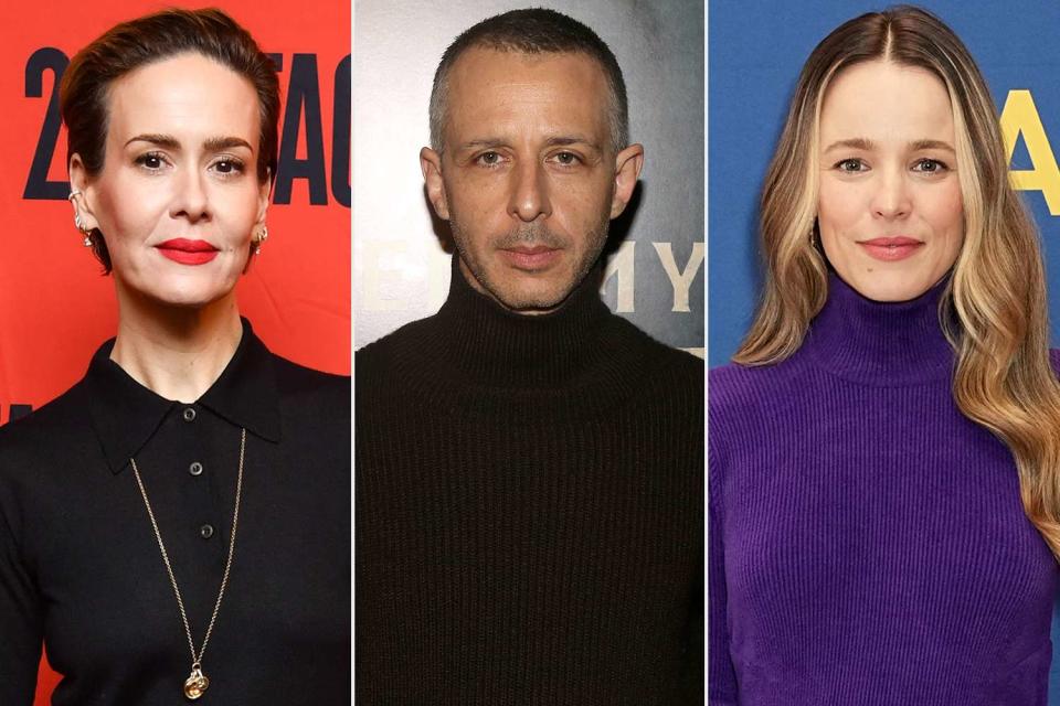 <p>Stephen Lovekin/Shutterstock; Bruce Glikas/WireImage; John Nacion/Getty</p> Sarah Paulson, Jeremy Strong and Rachel McAdams