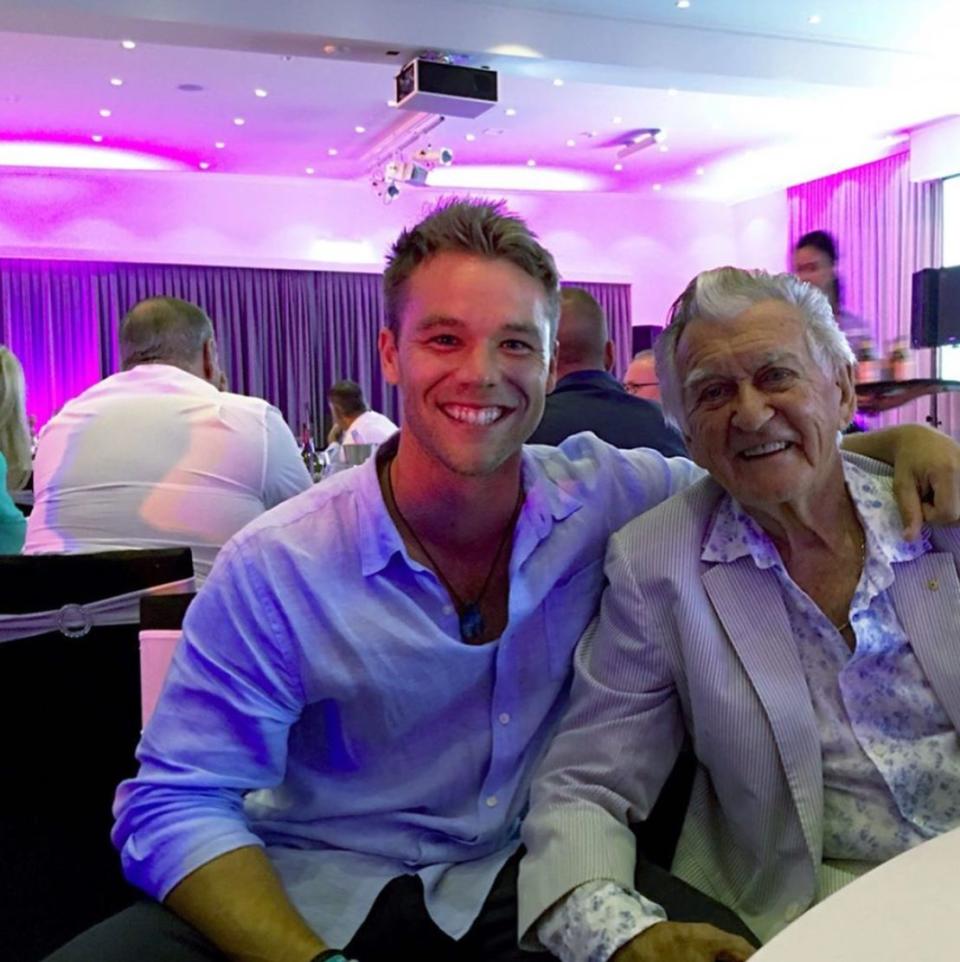 Lincoln Lewis has blasted Tony Abbott’s response to former prime minister Bob Hawke’s death. Photo: Instagram 