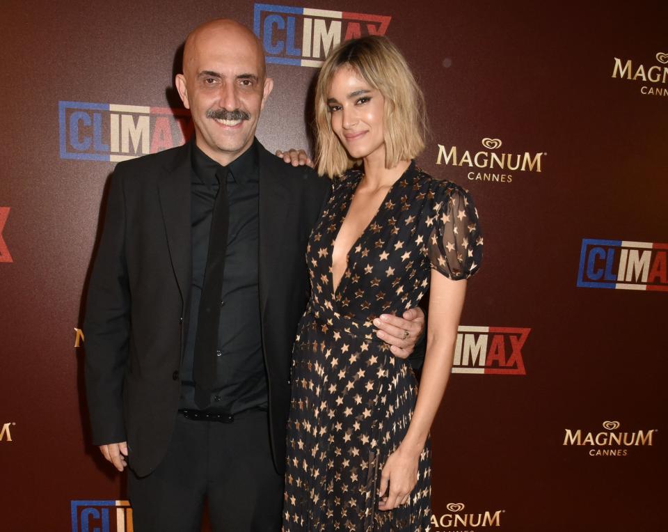 Gaspar No&eacute; and Boutella at the Cannes Film Festival in May 2018. (Photo: Foc Kan via Getty Images)
