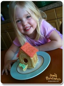 Allie With Birdhouse Pancake