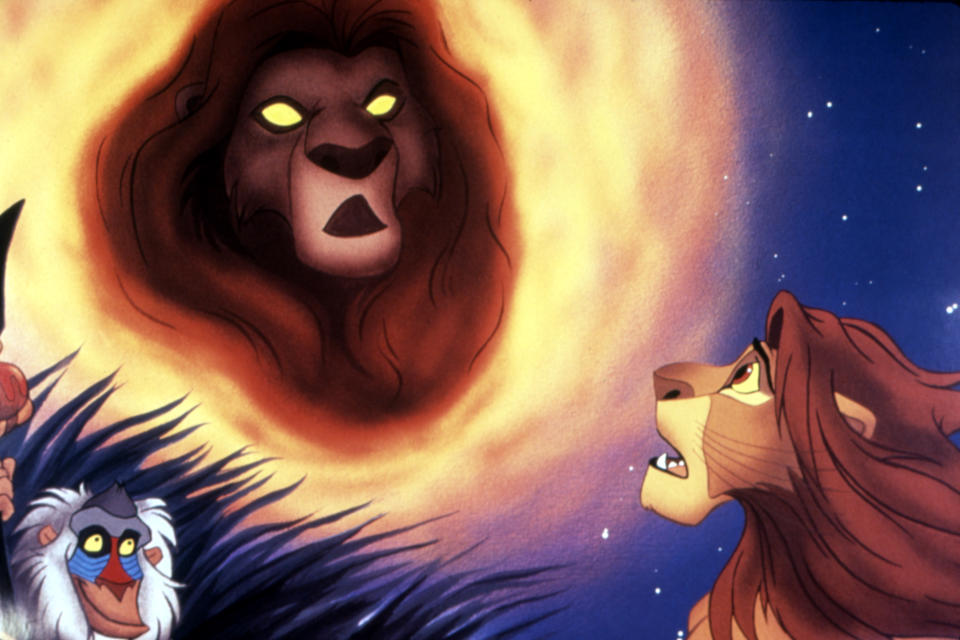 THE LION KING, Rafiki, Mufasa, Simba, 1994, (c)Buena Vista Pictures/courtesy Everett Collection