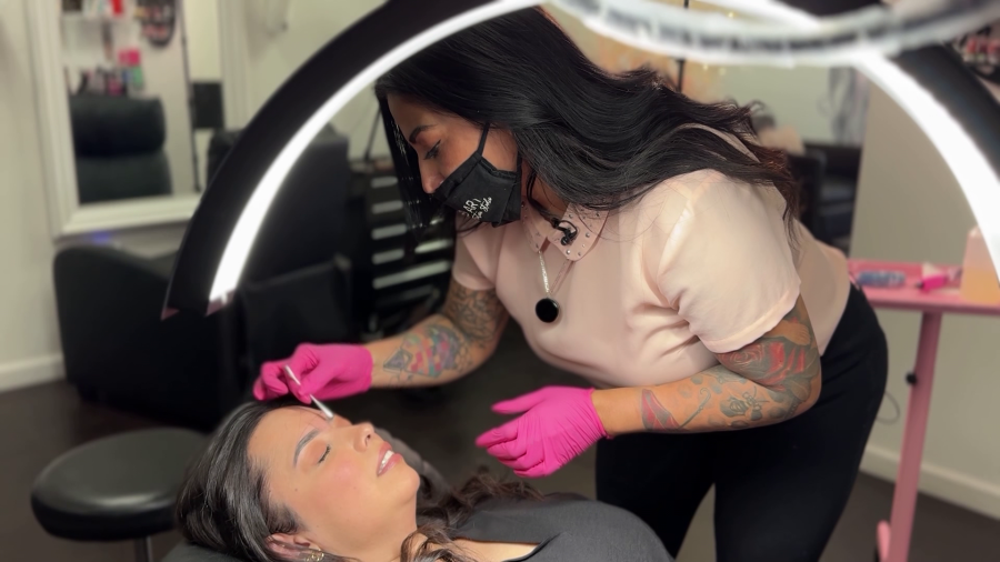 <em>Bladed Art Studio Owner Calisi Garavito specializes in a 3D realistic technique however, she tells 8 News Now she now goes beyond working on the face. <span>“I do a little bit of everything,” Garavito said. “Brows, lips, and areola is my last stop.”</span></em> <em>(KLAS)</em>