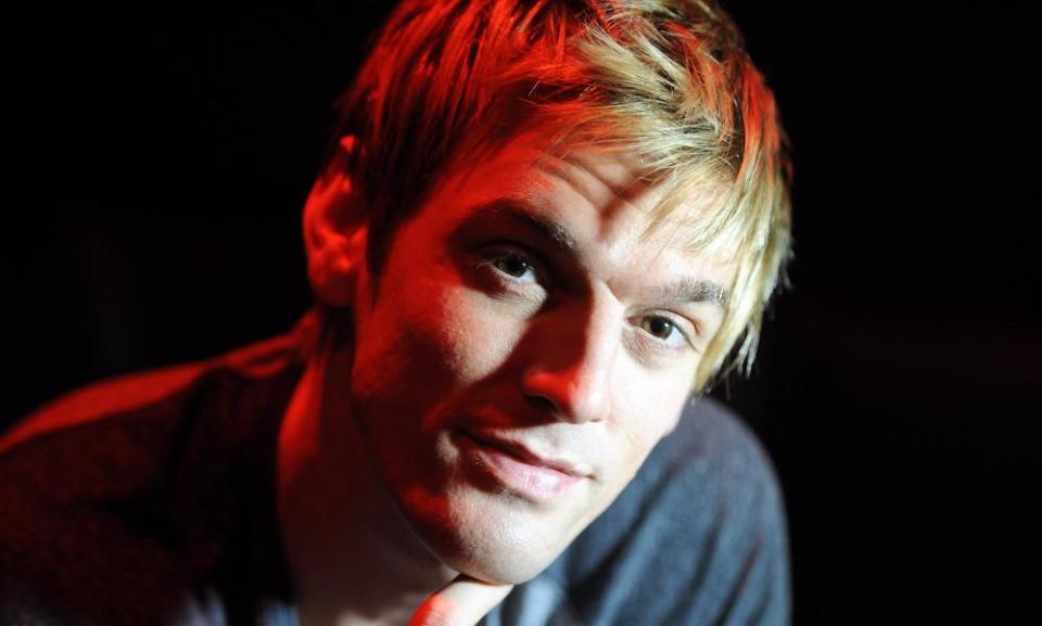 Aaron Carter pictured in 2015.