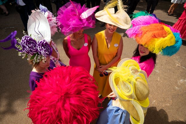 Hats at Royal Ascot in 2022