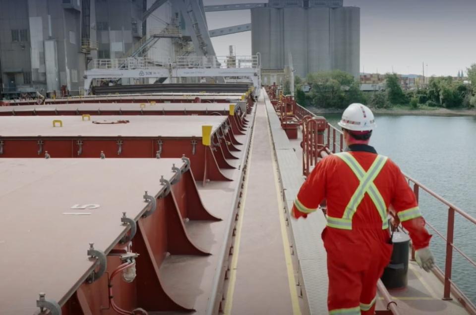 According to Transport Canada, roughly 43 per cent of the country’s marine shipping workforce is set to retire over the next 10 years. (Ocean School/NFB - image credit)