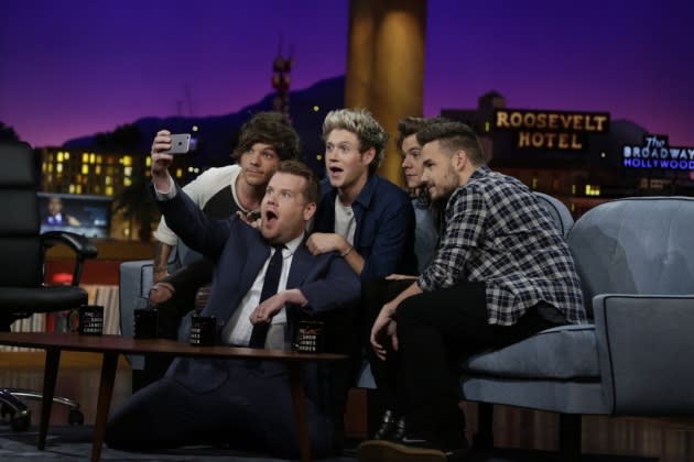 The Late Late Show with James Corden - Credit: Sonja Flemming/CBS via Getty Images