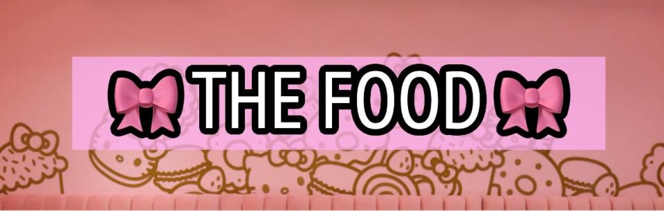 Title card reads "The Food"