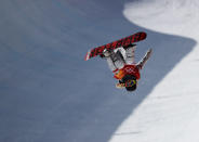 <p>Chloe Kim of the United States during the Snowboard Ladies’ Halfpipe Final on day four of the PyeongChang 2018 Winter Olympic Games at Phoenix Snow Park on February 13, 2018 in Pyeongchang-gun, South Korea. (Photo by Ryan Pierse/Getty Images) </p>