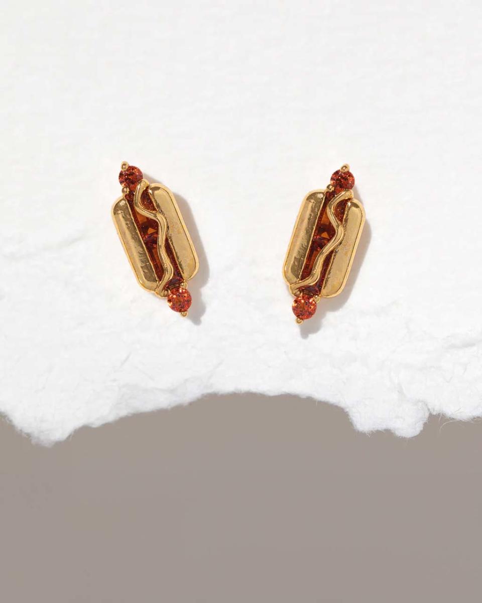 <p><a href="https://go.redirectingat.com?id=74968X1596630&url=https%3A%2F%2Fwww.bando.com%2Fproducts%2Fhot-dog-studs&sref=https%3A%2F%2Fwww.womansday.com%2Flife%2Fg41282771%2Fdirty-santa-gift-ideas%2F" rel="nofollow noopener" target="_blank" data-ylk="slk:Shop Now;elm:context_link;itc:0;sec:content-canvas" class="link ">Shop Now</a></p><p>Hot Dog Stud Earrings</p><p>bando.com</p><p>$38.00</p>