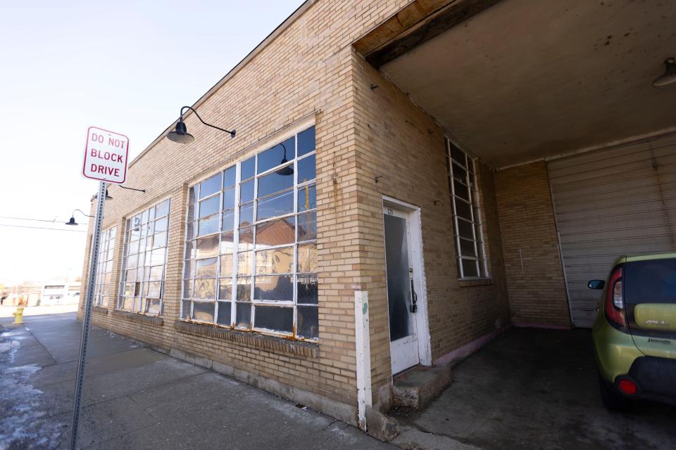 A vacant building at 125 N. Madison St., seen here Thursday, Feb. 1, 2024, in downtown Rockford, is the future home of Bent Oak Brewery, which is expected to open in spring 2025.
