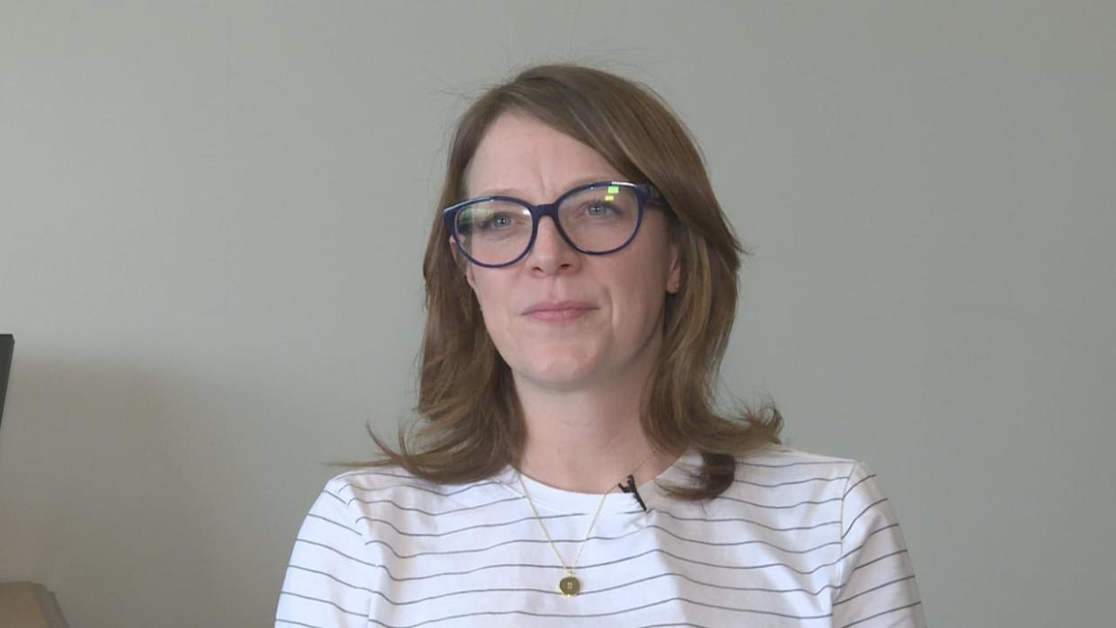 Amanda McDougall-Merrill, mayor of the Cape Breton Regional Municipality, has announced she won't reoffer in the October municipal election. (Kyle Moore/CBC - image credit)