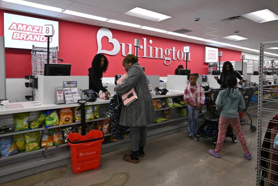 Shoppers in the East New York store on April 30, 2024. Paul Martinka