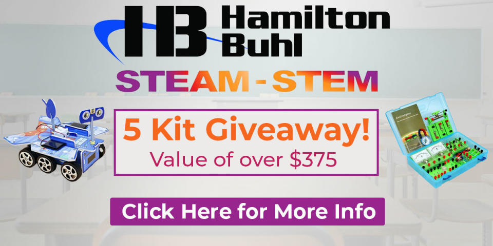 HamiltonBuhl Steam-Stem Giveaway for educators
