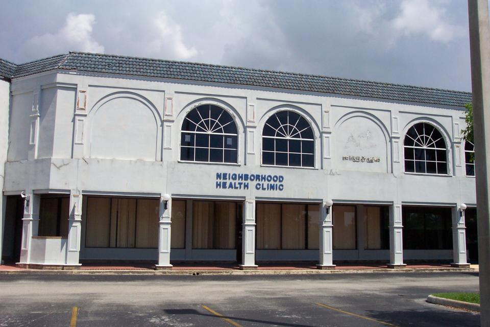 The original Neighborhood Health Clinic in 1999 that was in Grand Central Station plaza.