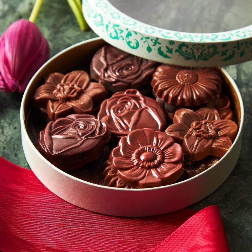 Intricately hand-made chocolates. (Fortnum & Mason)