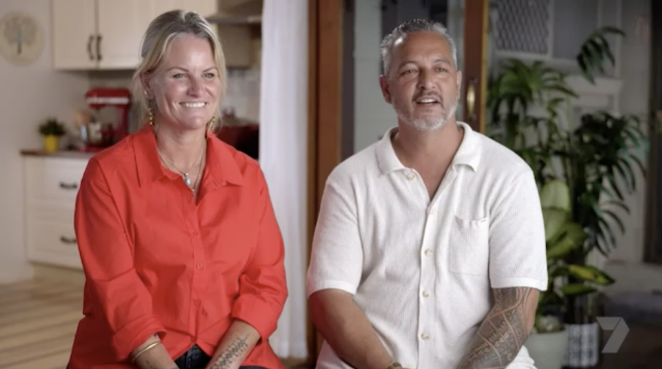 My Kitchen Rules' husband and wife team, Claudean and Anthony 