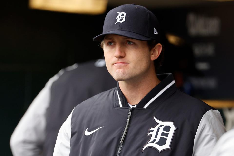 Tigers righty Casey Mize won't need the heavy coat while he's rehabbing in Lakeland for a while.