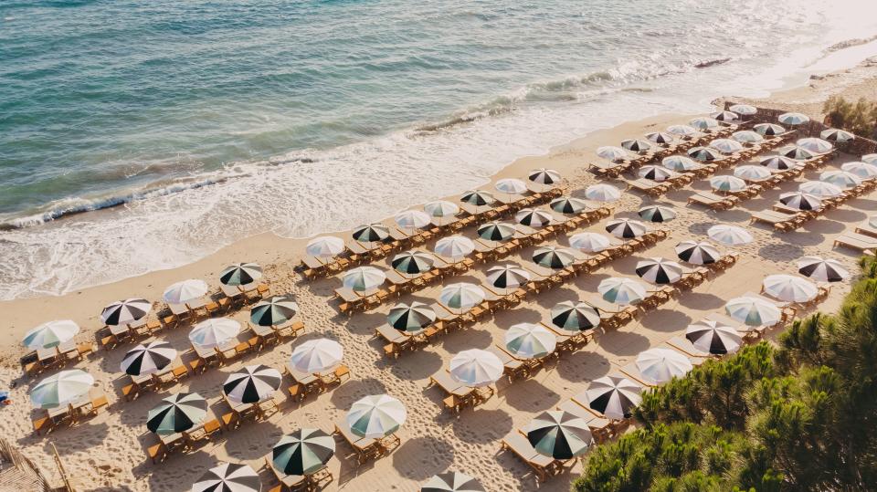 <p class="body-dropcap">Is there a more perfect holiday destination than St Tropez? If there is, we haven’t found it – and if you’re joining the jet-set this summer, these are the best hotels in St Tropez. </p><p>One of our favourite places in the Mediterranean, along with the capital of cinema <a href="https://www.harpersbazaar.com/uk/travel/g43210795/cannes-hotels/" rel="nofollow noopener" target="_blank" data-ylk="slk:Cannes;elm:context_link;itc:0" class="link ">Cannes</a> and southern Italy's glorious <a href="https://www.elle.com/uk/life-and-culture/travel/g42126241/amalfi-coast-hotels/" rel="nofollow noopener" target="_blank" data-ylk="slk:Amalfi Coast;elm:context_link;itc:0" class="link ">Amalfi Coast</a>, St Tropez is where luxury and exclusivity is all around.</p><p>The sleepy fishing village turned summer’s most glamorous location has long been beloved by artists, Brigitte Bardot and everyone with a yacht. Each summer, the jet-set descends, whether they’re in search of a table at iconic restaurant on the beach Club 55 à la Joan Collins, who reportedly has one booked out every year, or hoping to drop anchor and emerge from the sea en route to Nikki Beach while emulating Paris Hilton.</p><p>The town, with its old port and the cobblestones of the La Ponche quarter, is charming enough all by itself, but it’s even more scenic up in the hill-top villages such as Grimaud that surround it. </p><p>Fittingly for such a fabulous destination, St Tropez has lots of historic hotels, including the legendary Palace Hotel <a href="https://www.booking.com/hotel/fr/byblos-saint-tropez.en-gb.html?aid=2200763&label=best-hotels-st-tropez-intro" rel="nofollow noopener" target="_blank" data-ylk="slk:Hôtel Byblos;elm:context_link;itc:0" class="link ">Hôtel Byblos</a>, a long-time favourite of holidaying Hollywood stars. More Gallic glamour awaits at <a href="https://www.booking.com/hotel/fr/le-mas-de-chastelas.en-gb.html?aid=2200763&label=best-hotels-st-tropez-intro" rel="nofollow noopener" target="_blank" data-ylk="slk:Mas de Chastelas;elm:context_link;itc:0" class="link ">Mas de Chastelas</a>, a 10-minute drive from the centre of town in the pretty village of Gassin. </p><p>Here’s the ultimate Bazaar edit of the best hotels in St Tropez…</p>