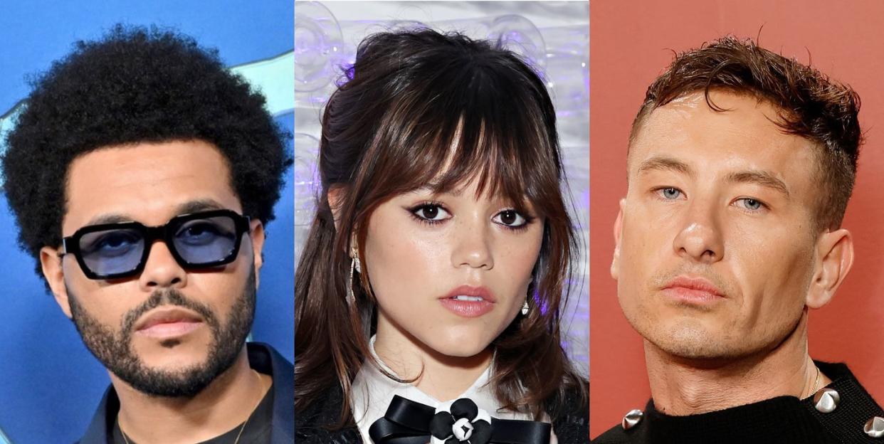 the weeknd barry keoghan jenna ortega film