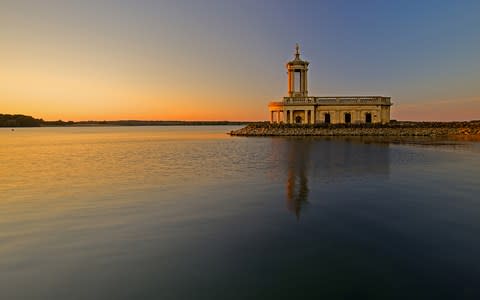 Rutland Water is home to thousands of waterfowl – and Normanton Church - Credit: iStock