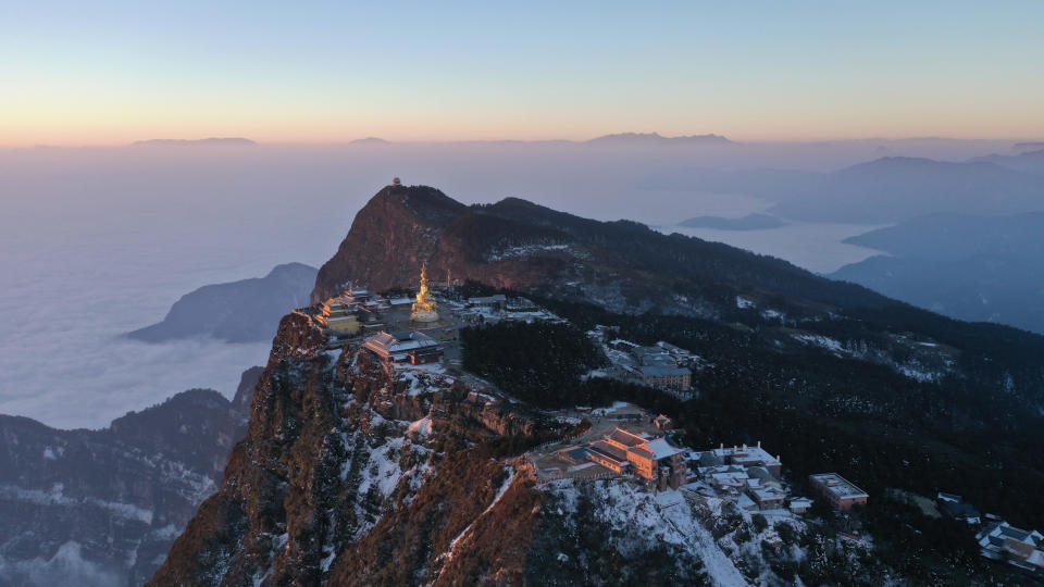 The Emei Peak.