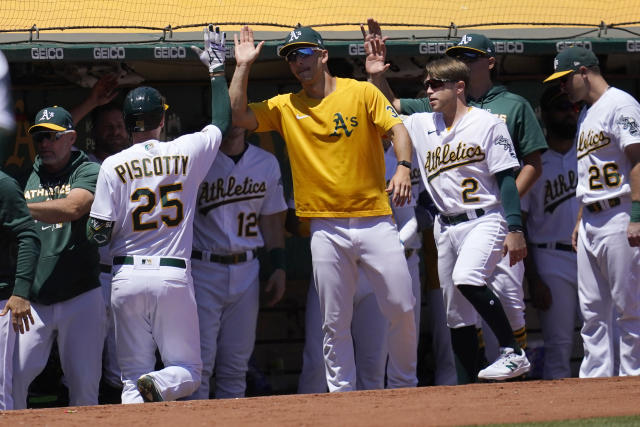 Athletics release Piscotty, call up top prospect Langeliers National News -  Bally Sports