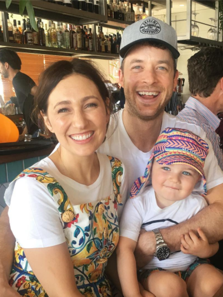 Hamish Blake and Zoe Foster have added another addition to their family as well as boy Sonny. Source: Instagram