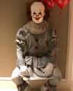 <p>Whoa — the NBA star’s take on <i>It</i> clown Pennywise was way too close to the real thing! (Photo: Instagram/LeBron James) </p>