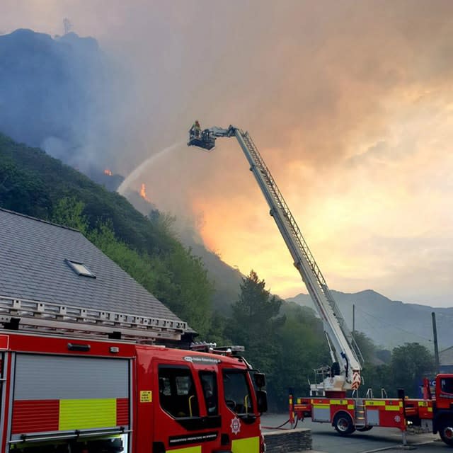 Blaenau Ffestiniog fire