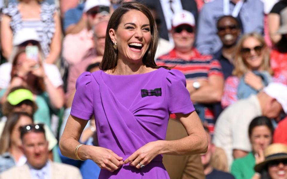 The Princess of Wales at Wimbledon