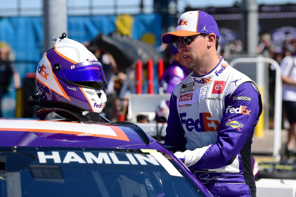 Denny Hamlin was ordered by NASCAR to complete sensitivity training after the driver sent and eventually deleted and offensive tweet.