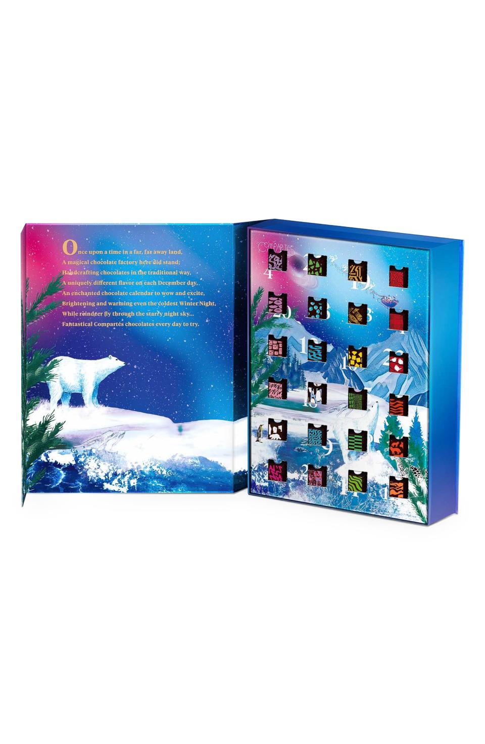 COMPARTES Gourmet Chocolate 2022 Advent Calendar, Alternate, color, NONE