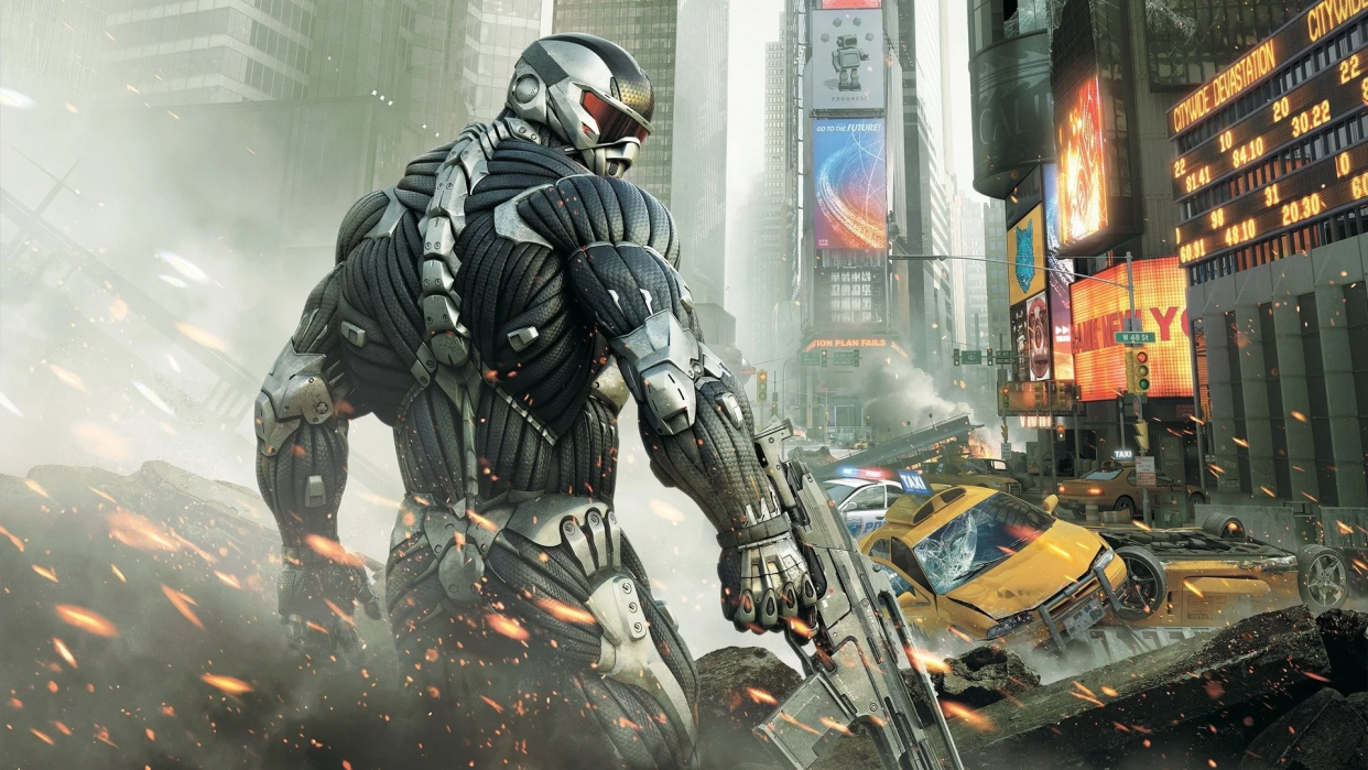  Crysis 2 hero character in Nanosuit. 