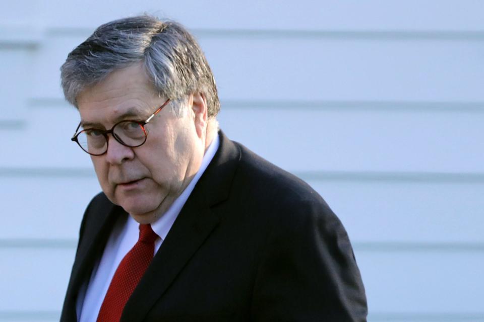 Attorney General William Barr.