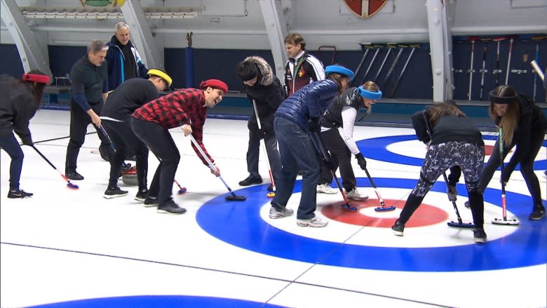 The Olympics have created a buzz around curling, even among unlikely characters