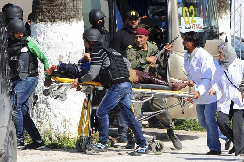 2015年3月18日，突尼西亞首都爆發恐怖攻擊事件（美聯社）