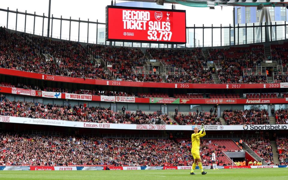 Emirates stadium - How Arsenal woke up to women's football and sold out the Emirates - Clive Rose/Getty Images